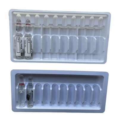 Verpakkingspakket voor waterinspuiting 1 ml 2 ml 3 ml glazen fles Ampuulbak Etiketten op maat