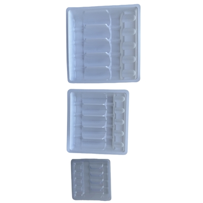 Verpakkingspakket voor waterinspuiting 1 ml 2 ml 3 ml glazen fles Ampuulbak Etiketten op maat