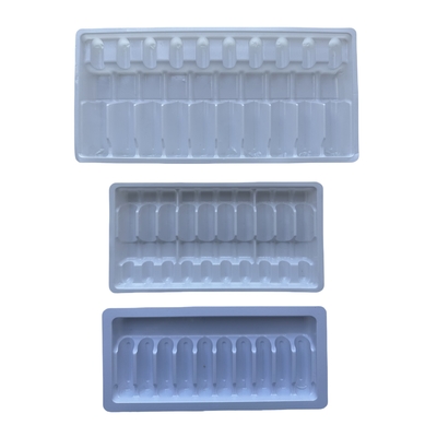 Verpakkingspakket voor waterinspuiting 1 ml 2 ml 3 ml glazen fles Ampuulbak Etiketten op maat