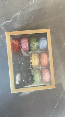 12 Palet Plastic Verpakking Macaron Transparent Box Verpakking Macaron Tray Verpakking Matching Customization