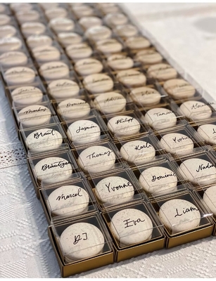 13 laag Macaron Display Stand Macaron Karton Verpakking Op maat gedrukt