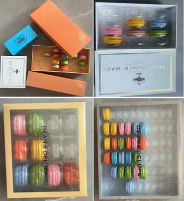Macaron verpakking Macaron cadeaubon Verpakking Macaron bak Macaron 24 6 8 12 16 18 21 24 30 33 35 40 60 stuks verpakking Macaron plastic doos Macaron papierdoos