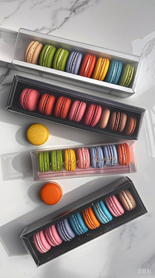 Aanpasbare plastic macaron verpakking De perfecte manier om uw product te presenteren