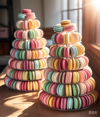 Afmeting De verpakking moet op de maat van de macarons passen om verplaatsing en beschadiging tijdens het vervoer te voorkomen.