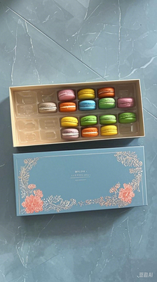 Aanbod Macaron 24 verpakking Macaron bakken Macaron papieren dozen Macaron plastic bakken Macaron cadeau dozen Macaron kartonnen