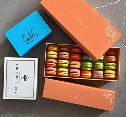 33 12 24 Bovenste en onderste deksel Macarons Verpakking Plastic tray Macarons Display Stand