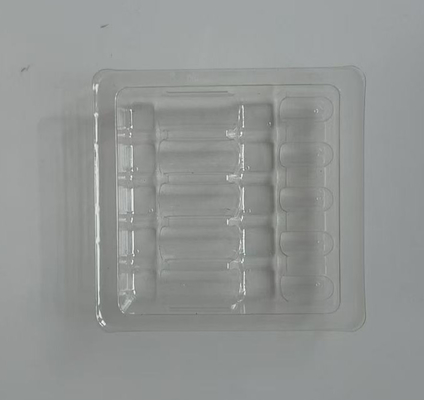 1 ml ampul Blister Tray voor medicijnen Verpakkingsdoos met aangepaste afmetingen en monster goedkeuring