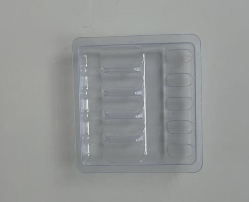 1 ml ampul Blister Tray voor medicijnen Verpakkingsdoos met aangepaste afmetingen en monster goedkeuring