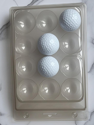 12 golfballen transparante verpakking plastic doos verpakking golfbal verpakking