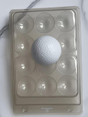 12 golfballen transparante verpakking plastic doos verpakking golfbal verpakking