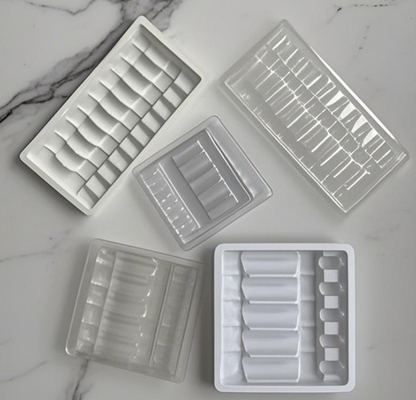 Plastic verpakkingsbak voor kleine flessen ampul ampul plastic verpakkingsbak 2 ml, 3 ml, 5 ml, 10 ml