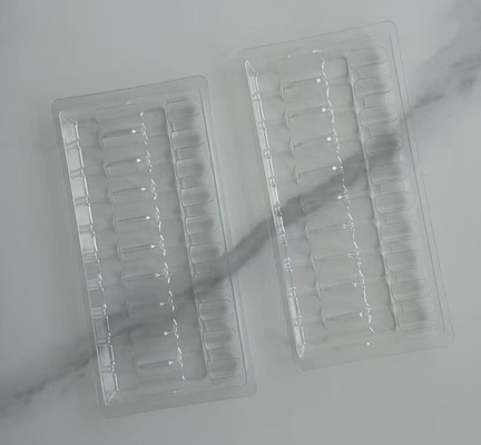 Op maat gemaakte 5 * 5 ml ampullen Plastic Innerlijk 2 * 10 ml water injectie orale vloeistof xyline fles bak Blister doos