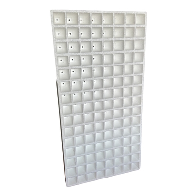 Botsingsbestendige EPS 120 Hole Foam Seedling Tray Op maat gemaakte plantenteelttray