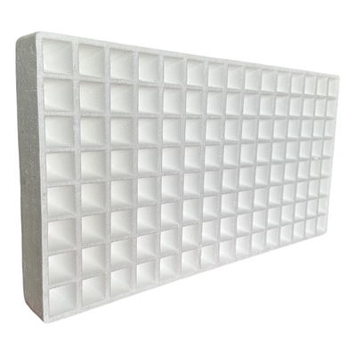 Botsingsbestendige EPS 120 Hole Foam Seedling Tray Op maat gemaakte plantenteelttray