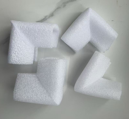 Witte eps schuimrandbescherming Hoek demping L-type rechterhoek verpakking schuimrandbescherming Hoek gietverpakkingsmateriaal