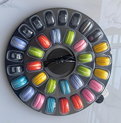 Duurzaam vers macaron verpakkingsdoos Premium cadeau doos 6 stukken van de Franse broodje koekjes bakken