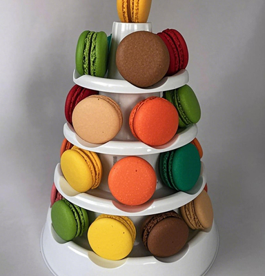 Duurzaam vers macaron verpakkingsdoos Premium cadeau doos 6 stukken van de Franse broodje koekjes bakken