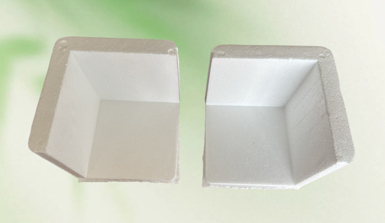 EPS (Expanded Polystyrene) schuim Hoekbeschermer Op maat gemaakte Fragile Electronic Products Rechthoekbescherming voor ramen en deuren