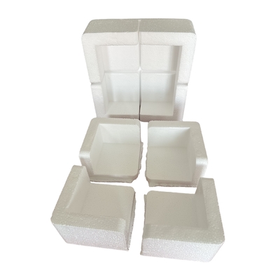 EPS (Expanded Polystyrene) schuim Hoekbeschermer Op maat gemaakte Fragile Electronic Products Rechthoekbescherming voor ramen en deuren