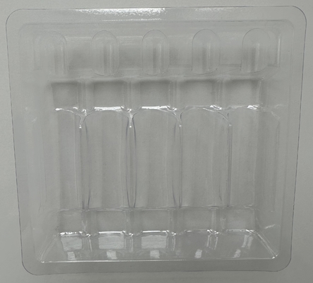 Op maat gemaakte PET ampulentrek 1 ml~10 ml PET ampulentrek voor waterinspuiting