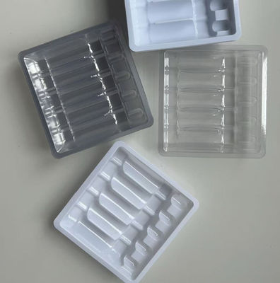 Biologisch afbreekbare 18 cm PET-plastic tray voor verpakkingen van salades en groenten