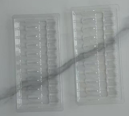 Groothandel in porselein wit water naald blister plastic bak Medisch cadeaubon Medisch plastic doos van hoge kwaliteit