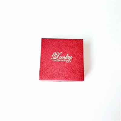 Logo Embossed Rigid Hexagon Paper-Giftdoos die Rode de Doosdouane verpakken van de Juwelengift