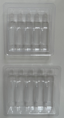PET-polyethyleentereftalaat ampulentrek op maat Groothandel 1 ml 2 ml 5 ml 10 ml waterinspuitingsampulentrek op maat