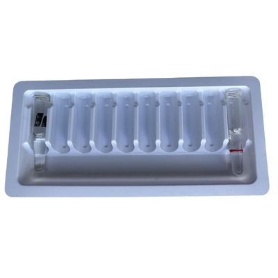 PET-polyethyleentereftalaat ampulentrek op maat Groothandel 1 ml 2 ml 5 ml 10 ml waterinspuitingsampulentrek op maat