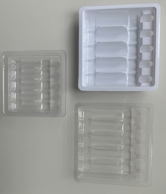 PET-polyethyleentereftalaat ampulentrek op maat Groothandel 1 ml 2 ml 5 ml 10 ml water-injectieampulentrek op maat Verpakking