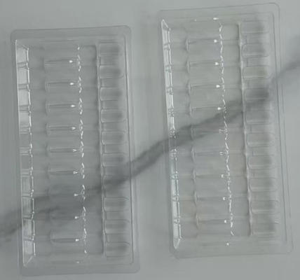 Lichte waternaald glasfles blisterverpakking Xieling fles plastic binnen gevriesdroogd poeder injectiebak orale vloeistof ampul