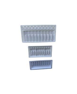 Blister Tray Verpakking Voor Water Injectie 1ml 2ml 5ml 10ml PET Ampuul Tray Aanpassing