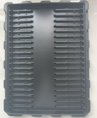 Antistatische zwarte PS-blisterbak voor elektronische componenten Hardware accessoires Zwarte plastic inwendige bak