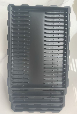 Fabriek op maat gemaakte PS anti-statische blaasbakken, transparante plastic dozen elektronische verpakkingen PCB-module omzetbakken