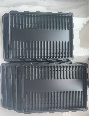 Fabriek op maat gemaakte PS anti-statische blaasbakken, transparante plastic dozen elektronische verpakkingen PCB-module omzetbakken