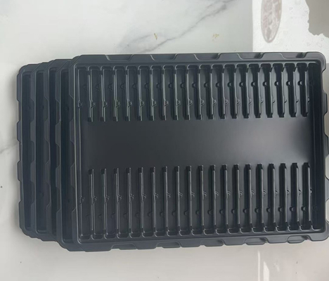 Fabriek op maat gemaakte PS anti-statische blaasbakken, transparante plastic dozen elektronische verpakkingen PCB-module omzetbakken