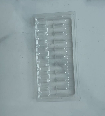 10 milliliter 10-buis waterinspuitbakken en waterinspuitdozen kunnen indien nodig in plastic verpakkingsbakken voor orale vloeistof worden gemaakt