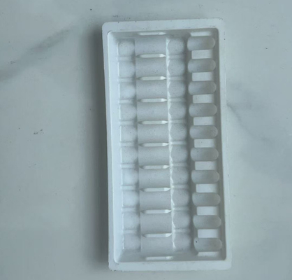 Groothandel van 10 PVC-plastic trays voor 1 ml waternaald vacuümvormende inwendige tray voor geneesmiddelen