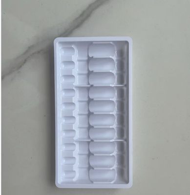 Gespecialiseerd in de productie van 2-milliliter plastic binnenhulzen met 10 doses voor waterinjecties, evenals ampulflesverpakkingen en plastic trays. Fabrikant voor levering.