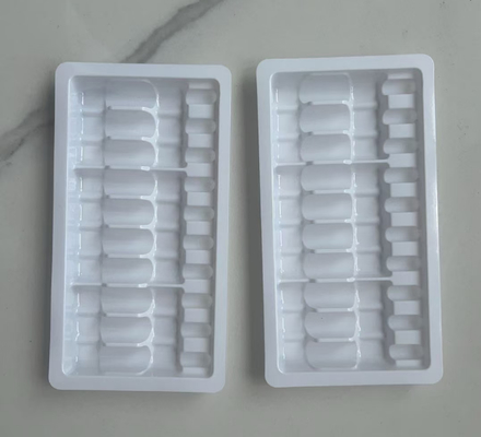 2ml 10 stuks, transparante waterinjectietray, ampulfles, voor het vasthouden van medicijnen. De binnenverpakking is voor medicijntransport. Het wordt rechtstreeks door de fabrikant verkocht.