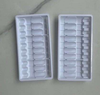 2ml 10 stuks, transparante waterinjectietray, ampulfles, voor het vasthouden van medicijnen. De binnenverpakking is voor medicijntransport. Het wordt rechtstreeks door de fabrikant verkocht.