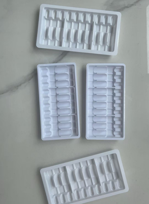 2ml 10 stuks, transparante waterinjectietray, ampulfles, voor het vasthouden van medicijnen. De binnenverpakking is voor medicijntransport. Het wordt rechtstreeks door de fabrikant verkocht.