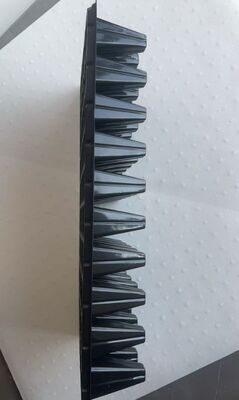 50-cell zwarte plastic zaaitray 2mm dik voor bosboom- en tuinbeplanting