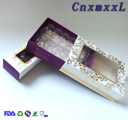 Een doos met macarons, een fijne doos, een opvouwbare doos, een chocolade doos, een brochure, een reclameflyer - alles is aan te passen.