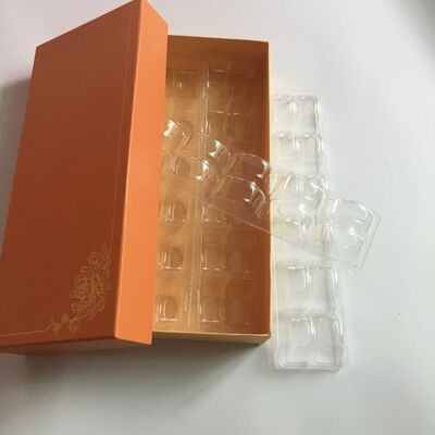 Milieuvriendelijke Macaron-plastic lade met op maat gemaakte bedrukking en transparant ontwerp voor voedselverpakkingen