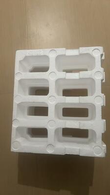 Grootschalige schokabsorberende EPS-verpakking voor breekbare voorwerpen met aanpasbare EPP-schuim beschermende verpakking