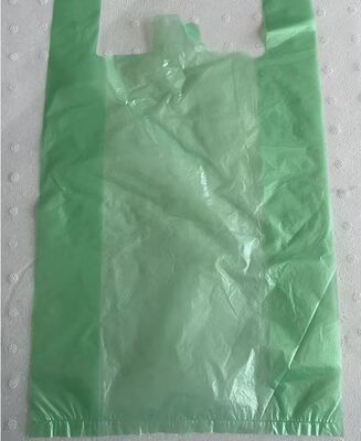 Op maat gemaakte recyclebare HDPE boodschappentas met hoge slagvastheid voor supermarkten