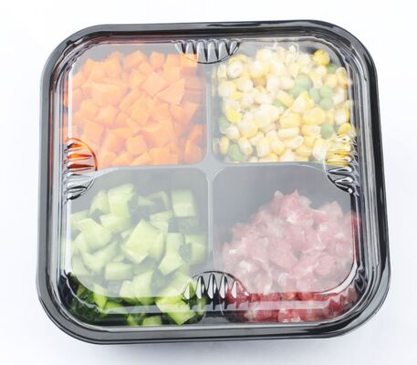 Customized Design Recyclable PET Heat Sealing Fruit Packaging Box Plastic Blister Packaging