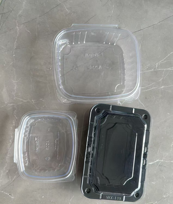 Eenvoudig gebruik van gedroogde vruchten verpakkingsdoos, plastic transparante zoete aardappel gedroogde noten doos, supermarkt take-out verzegeld doos, voedsel verpakkingsdoos