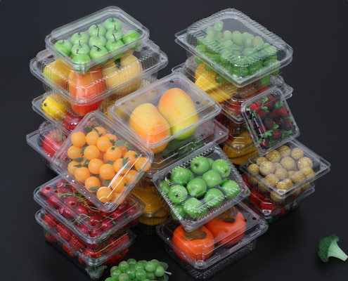 Aanpasbare fruitverpakkingsdoos met recyclebaar PET en warmteverzegeling voor perfecte bescherming